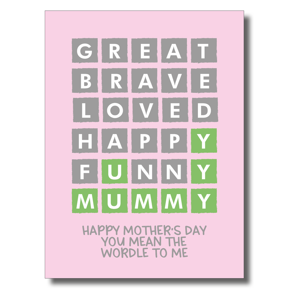 Mummy Mother's Day Card PACK OF 6 #1 image